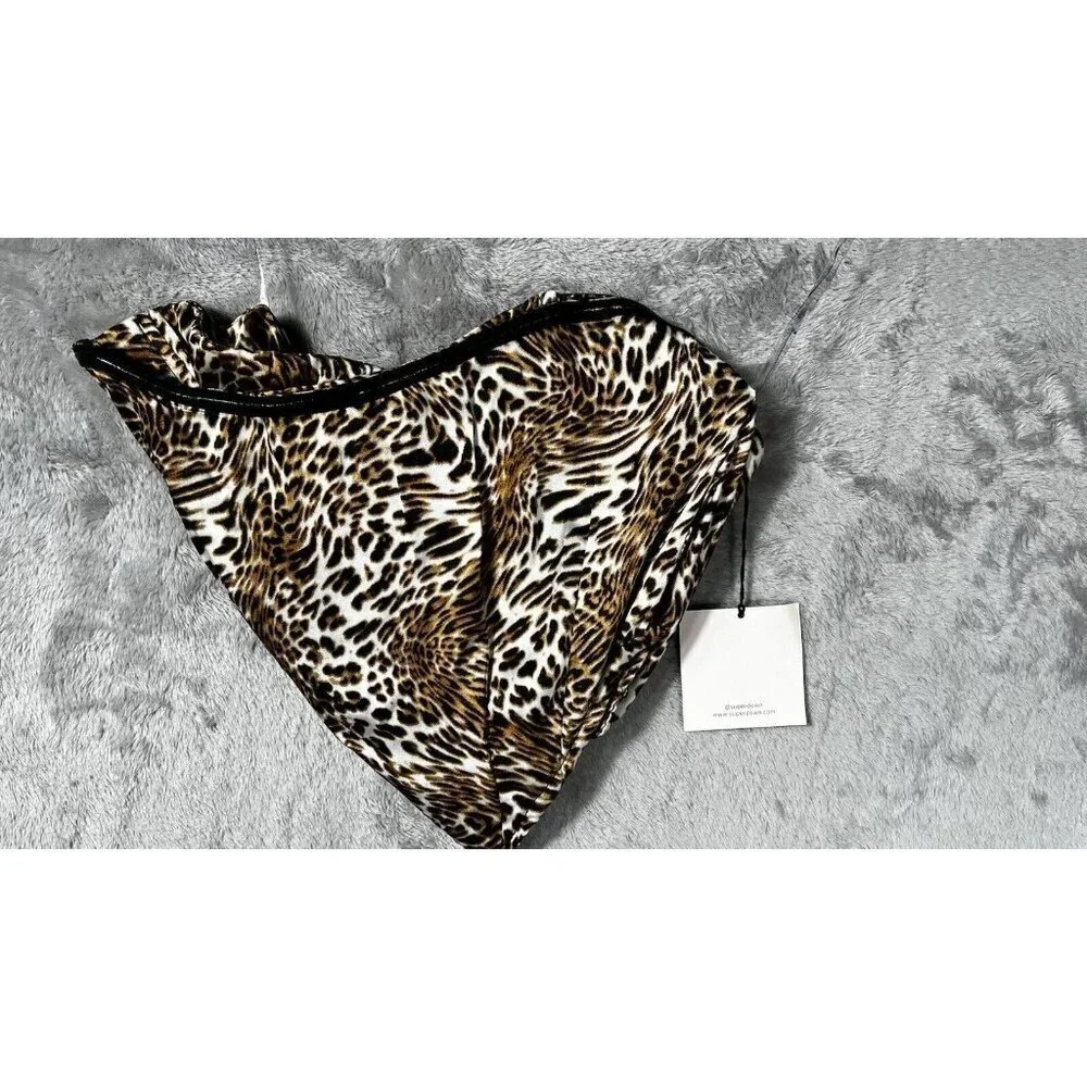 Superdown Loraine Bustier Top - Leopard Print (Size XS, New with Tags) - Picture 14 of 15